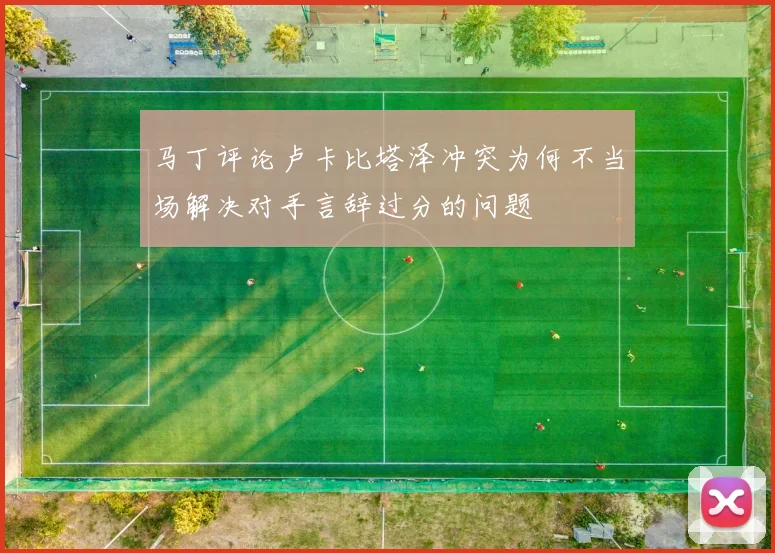 马丁评论卢卡比塔泽冲突为何不当场解决对手言辞过分的问题